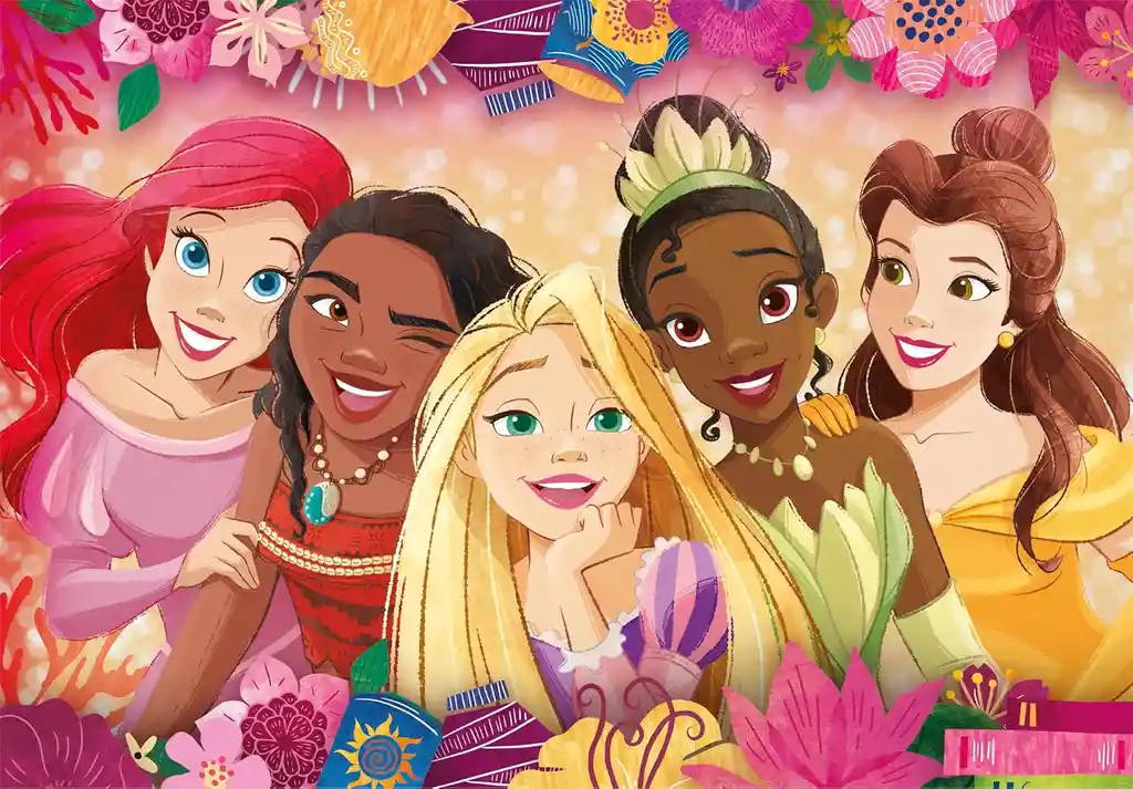 Rompecabezas 24 Piezas Princesas De Disney Para Niños
