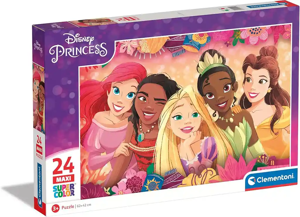 Rompecabezas 24 Piezas Princesas De Disney Para Niños