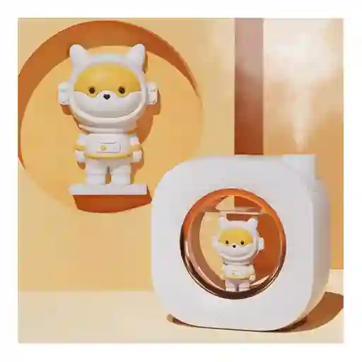Humidificador Inalámbrico Recargable Portátil, Diseño Zorro