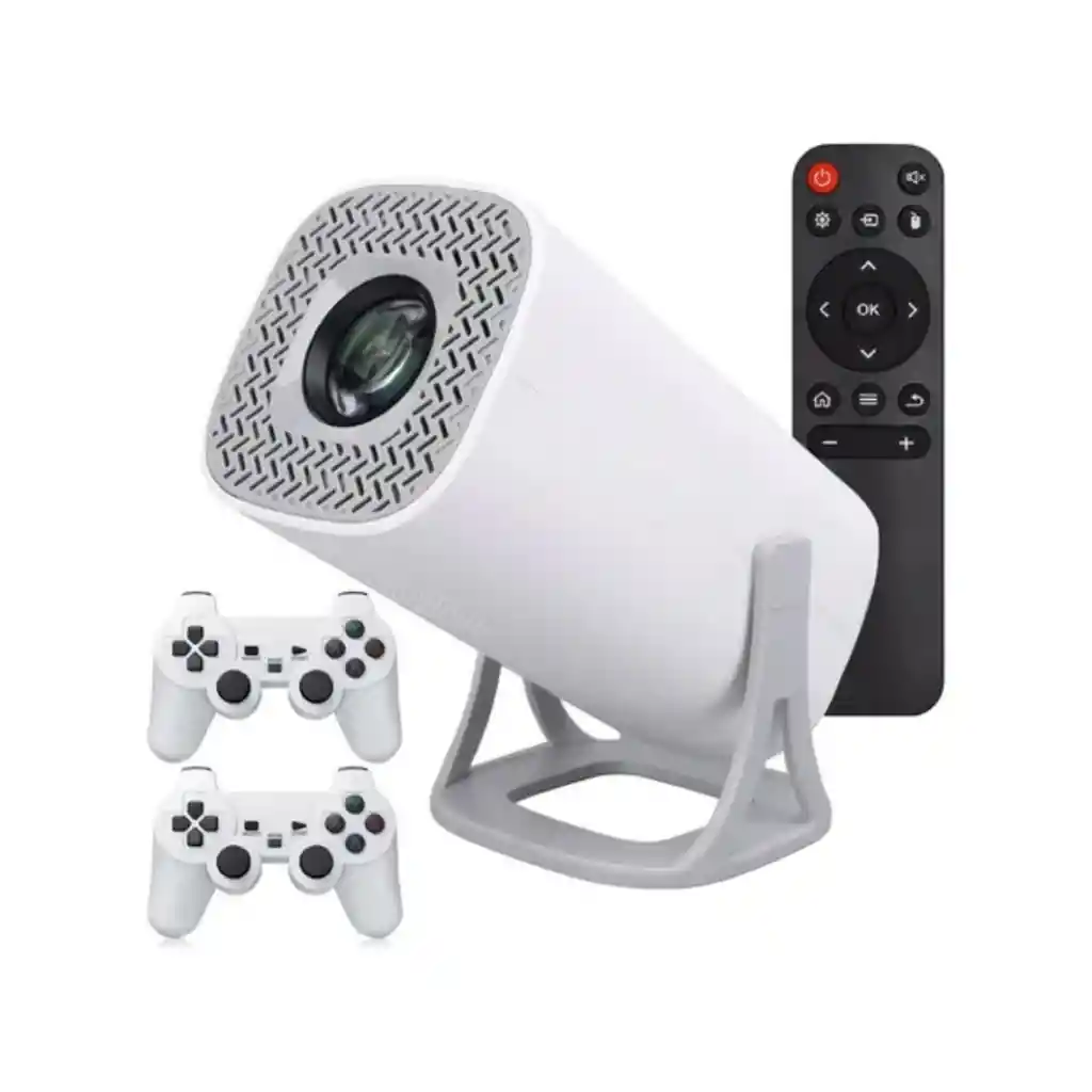 Proyector Portatil Rotacion S40 Max Pro Juegos 2 Controles