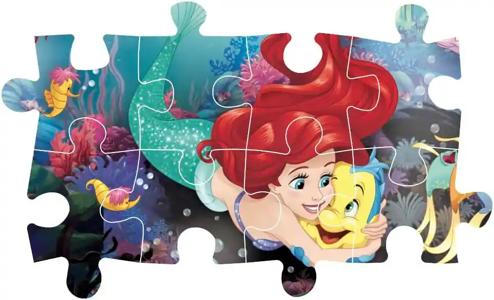 Rompecabezas 24 Piezas La Sirenita De Disney Para Niños