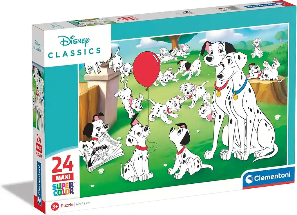 Rompecabezas 24 Piezas 101 Dálmatas De Disney Para Niños