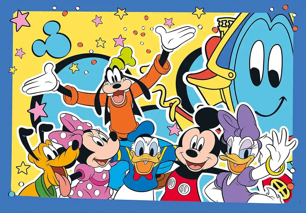Rompecabezas 2x20 Piezas Mickey Y Sus Amigos Para Niños