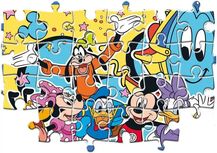 Rompecabezas 2x20 Piezas Mickey Y Sus Amigos Para Niños