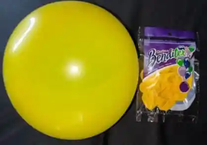 Bomba Globo Amarillo Mate