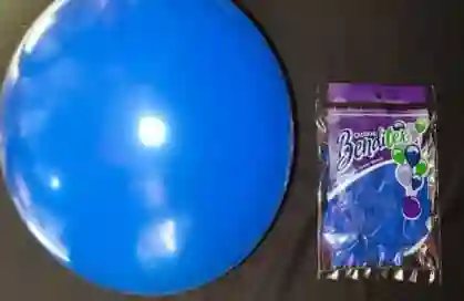 Bomba Globo Mate Azul Oscuro