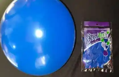 Bomba Globo Mate Azul Oscuro