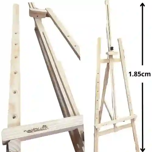 Caballete Voluta Pino Crudo - 185cm