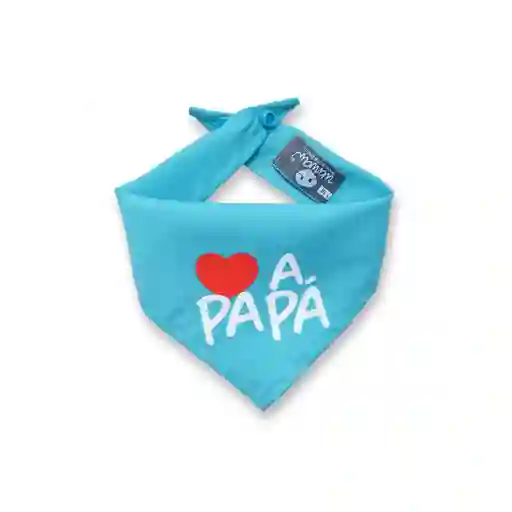 Pañoleta L Sub Azul Papá Corazón 2025