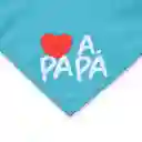 Pañoleta L Sub Azul Papá Corazón 2025