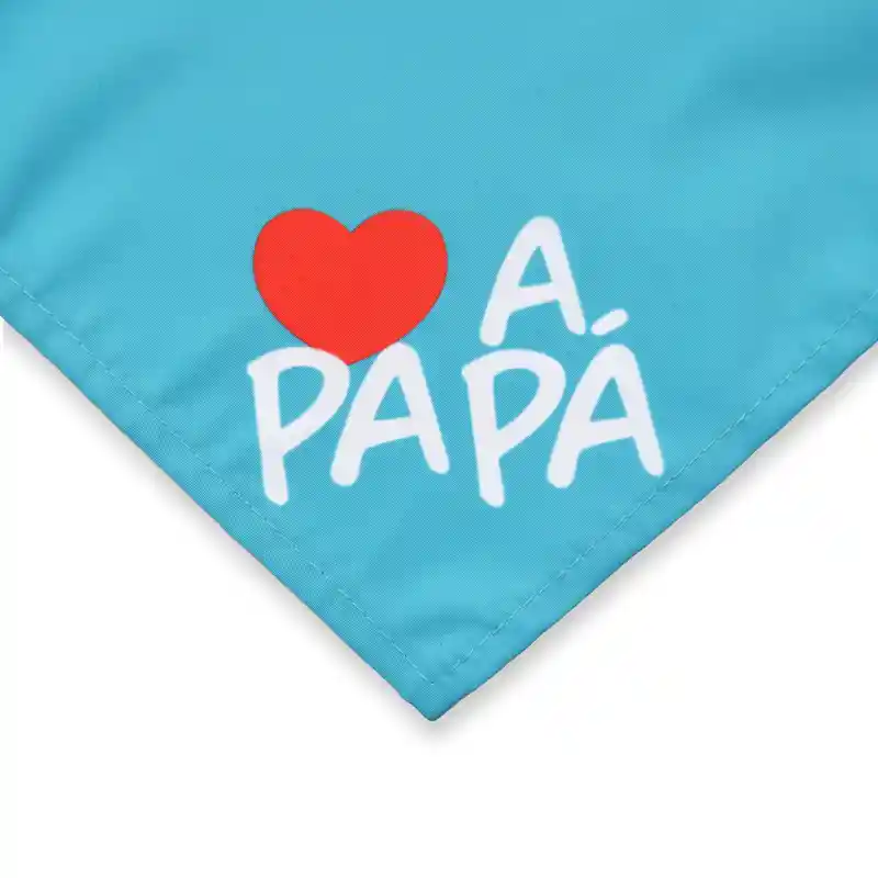 Pañoleta L Sub Azul Papá Corazón 2025