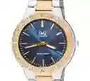Reloj Qq Qyq Acero Inoxidable Dama Murano + Estuche