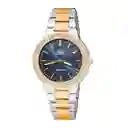 Reloj Qq Qyq Acero Inoxidable Dama Murano + Estuche