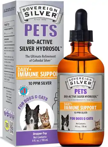 Hidrosol De Plata Bio Activo Para Perros Y Gatos