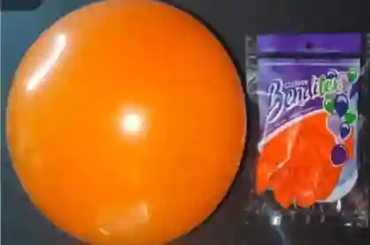 Bomba Globo Naranja Mate
