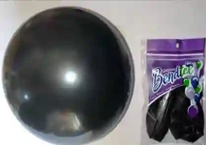 Bomba Globo Negro Mate