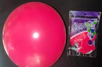 Bomba Globo Fuscia Mate