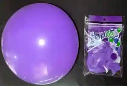 Bomba Globo Morado Mate
