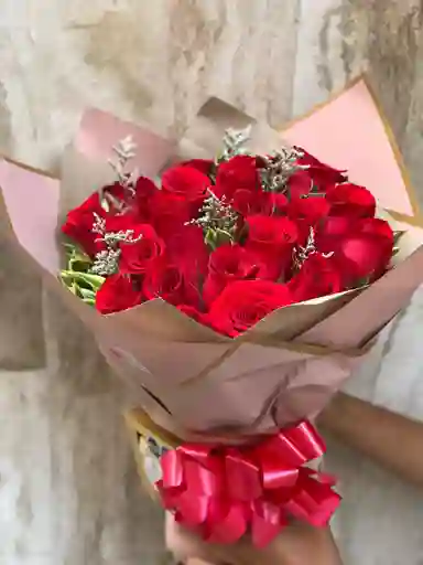 Bouquet De Rosas Rojas