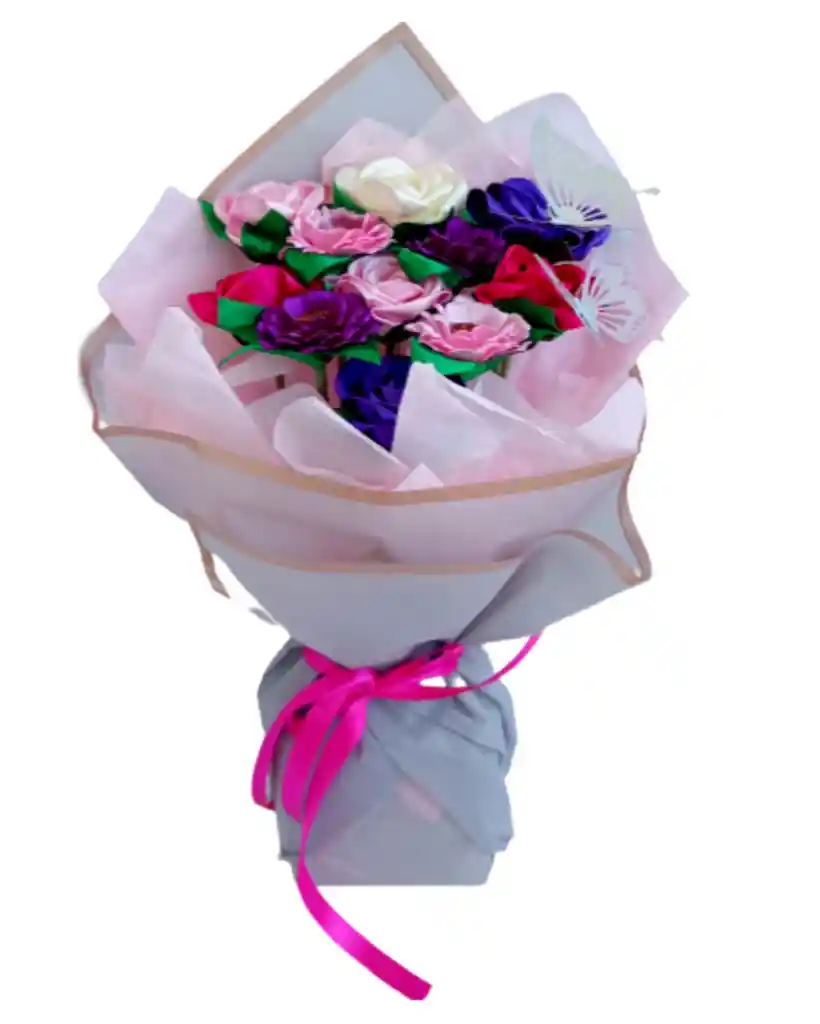 Ramo De Rosas Unicornio Eterno