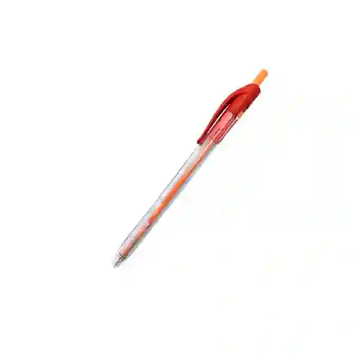 Boligrafo Semi Gel Retractil Rojo 0.7mm