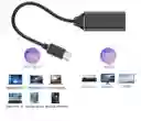 Cable Convertidor Adaptador Usb 3.1 Tipo C A Hdmi 4k 30hz