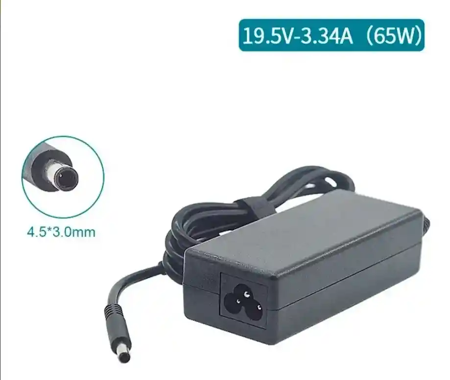 Cargador Genérico D3ll Punta Fina 45w 110v/220v Notebook