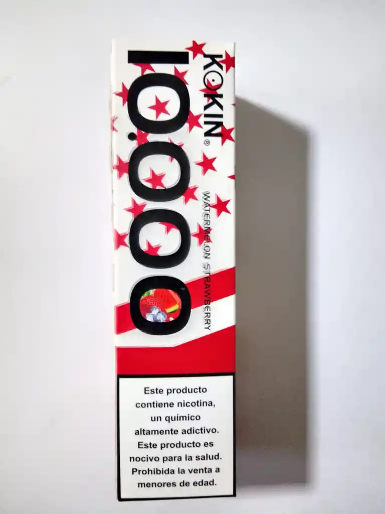 Vaper Kokin 10.000 Caladas – Sandía Con Fresa 🍉🍓