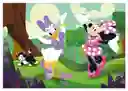 Rompecabezas 2x60 Piezas Minnie Y Daisy Disney Para Niños