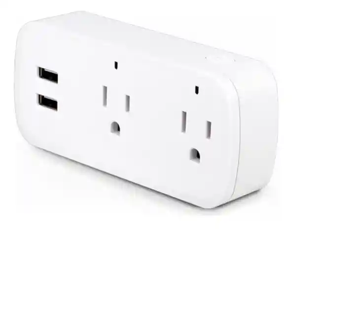 Enchufe Inteligente Toma Corriente Doble Con Alexa 3398-9