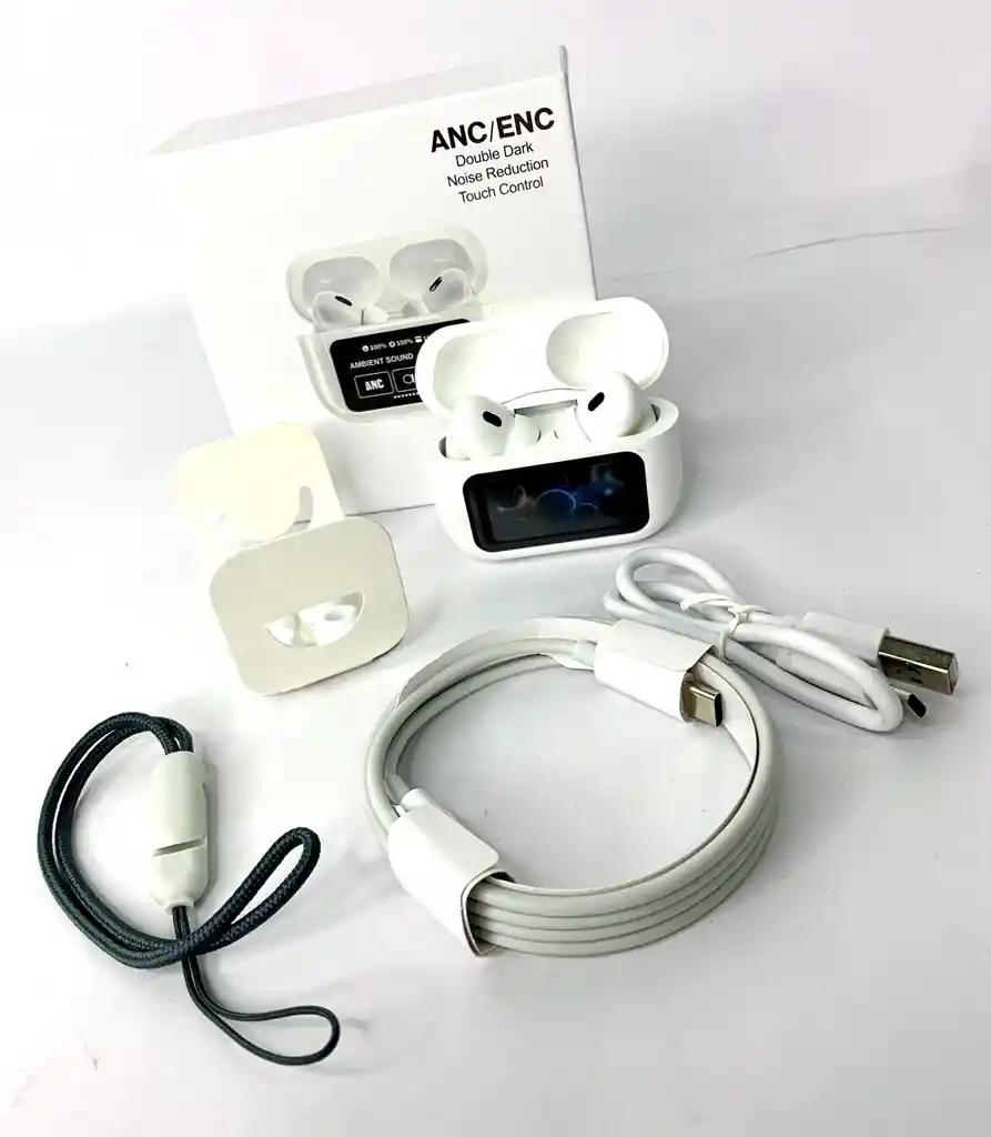 Audifonos A9 Pro Con Pantalla Tactil