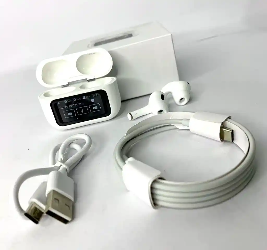 Audifonos A9 Pro Con Pantalla Tactil