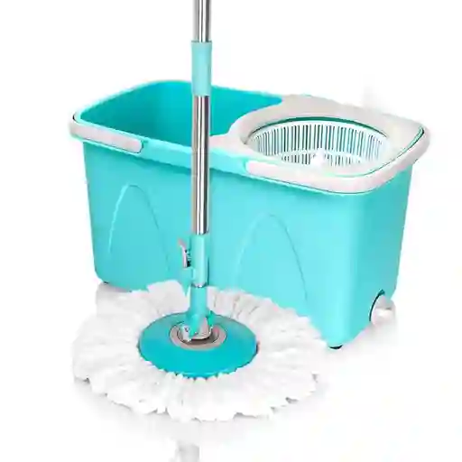 	trapero Giratorio 360 Balde Escurridor Centrifugado Easy Spin