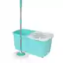 	trapero Giratorio 360 Balde Escurridor Centrifugado Easy Spin