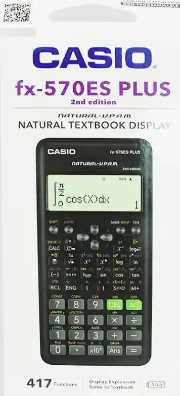 Casio Fx-570 Es Plus Científica Calculadora