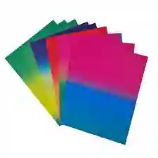 Cartulina Degrade Octavo Paquete