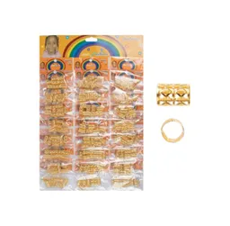 Broche Metalico Para Cabello Dorado