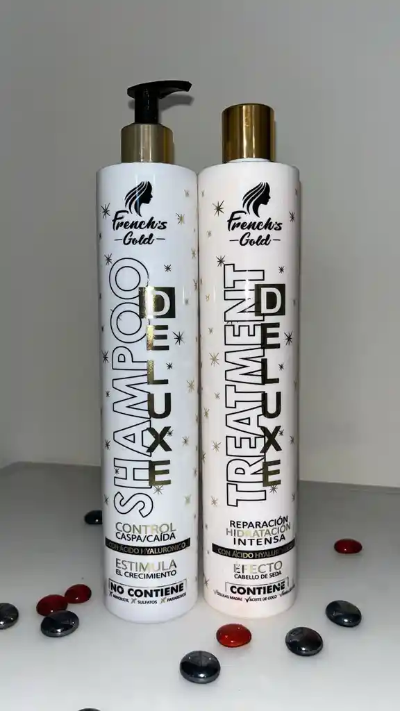 Shampoo Mas Tratamiento Deluxe Frenchs Gold