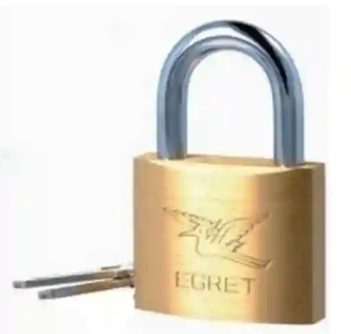 Candado Bronce T/egret Fino 50mm