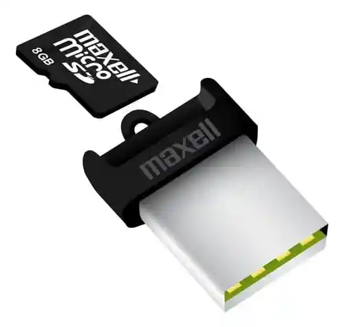 Usb Micro Sd Reader Maxell Mini