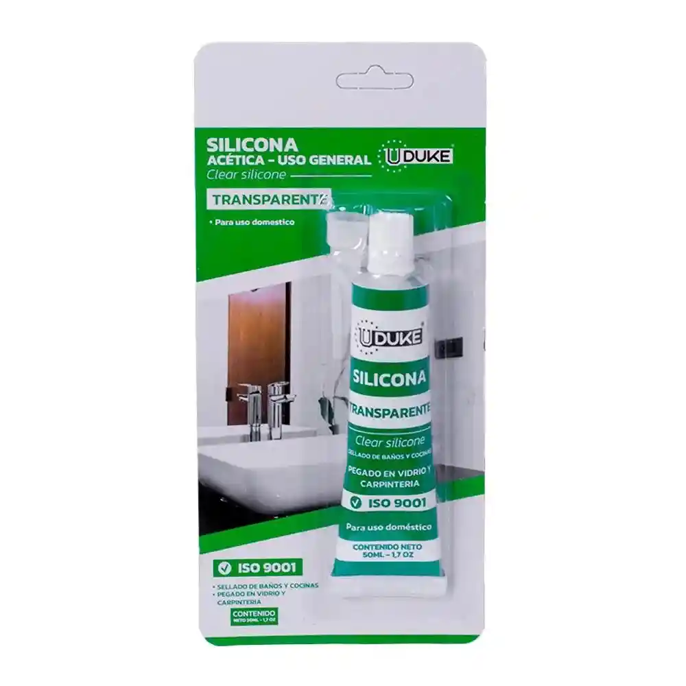Silicona Transparente Uso Domestico