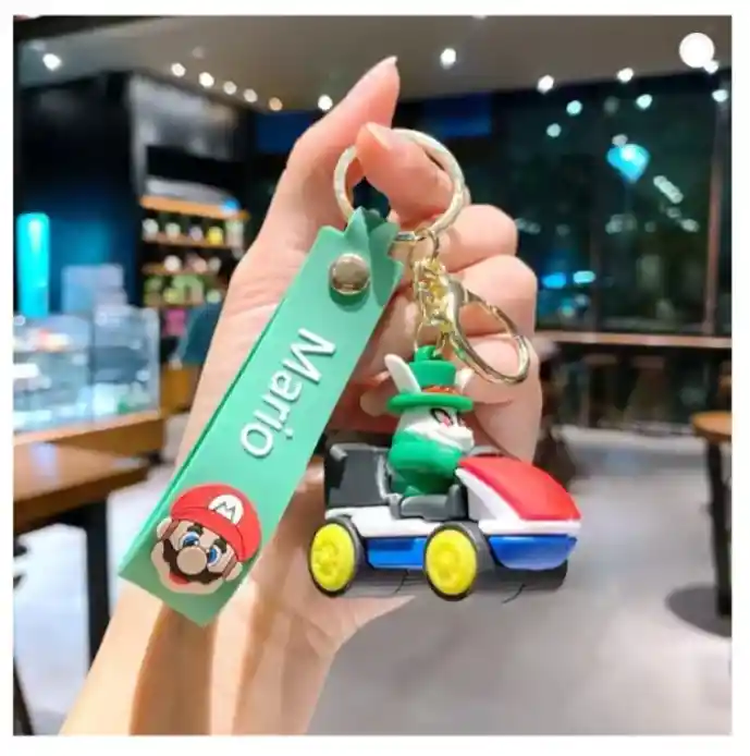 Llavero De Lujo Mario Kart Kawaii Motivos Graciosos Regalo