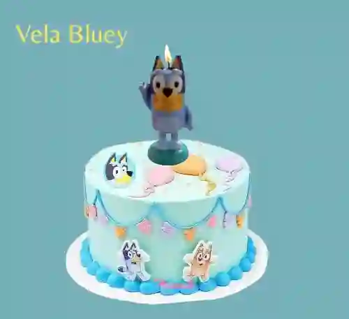 Vela De Cumpleaños Bluey