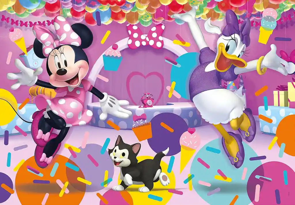 Rompecabezas 104 Piezas Minnie Y Daisy Disney Para Niños