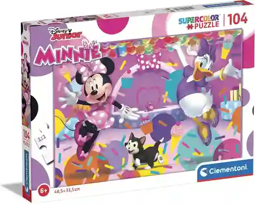 Rompecabezas 104 Piezas Minnie Y Daisy Disney Para Niños