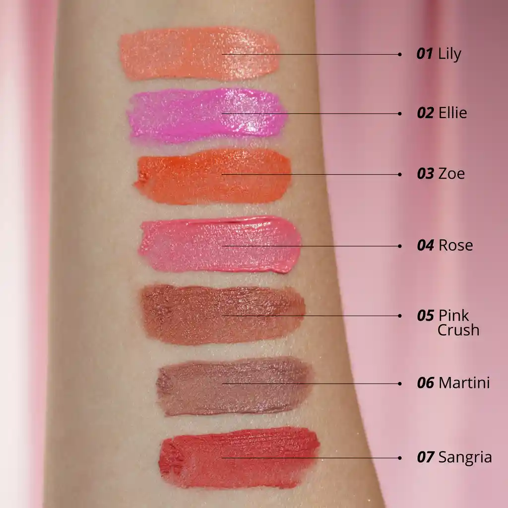 Rubor Líquido 04 Rose Bonita X5 Ml Ani-k Makeup