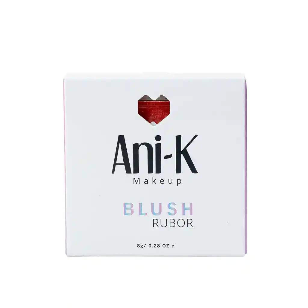 Rubor Compacto Bonita 02 Dua X8 Gr Ani-k Makeup