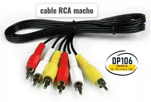 Cable Rca Macho