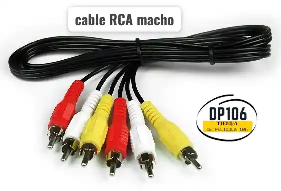 Cable Rca Macho