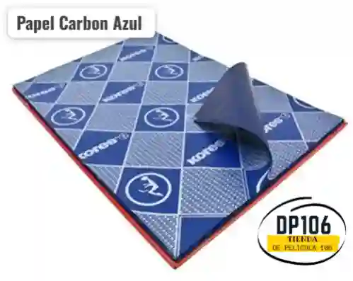 Papel Carbon Azul X 3 Hojas